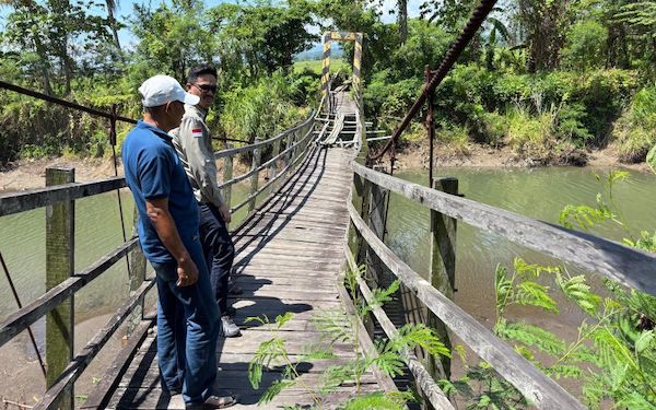 Distribusi Panen Terhambat, Teguh Iswara Suardi Janji Kawal Pembangunan Jembatan di Barru