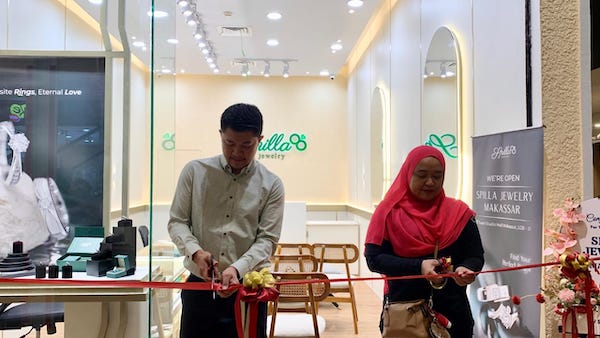 Spilla Jewelry Buka Cabang ke-26 di Makassar, Tawarkan Cincin Kustom Mulai Rp800 Ribua