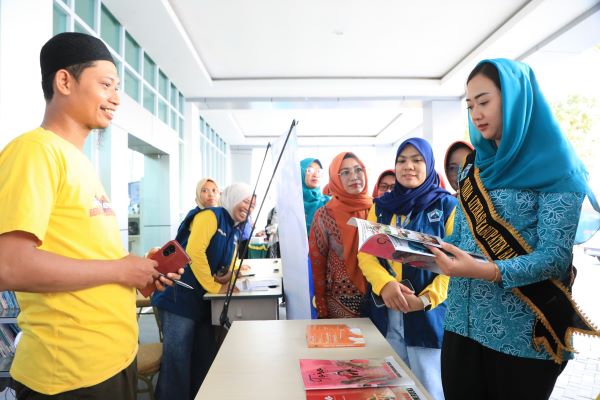 Gaungkan Indonesia Emas 2045, Gunya Paramasukhaputri Hadiri Festival Literasi Bantaeng