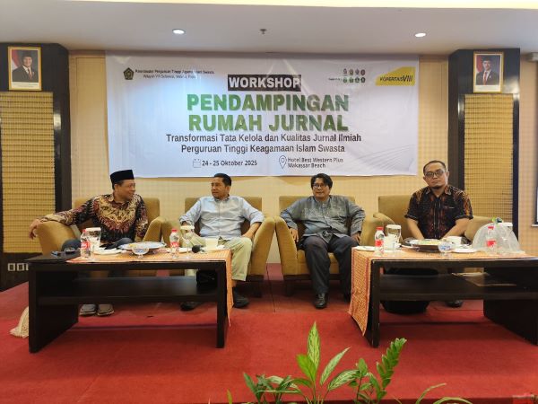 Kopertais VIII Gandeng RJ UIN Alauddin Lakukan Pendampingan Jurnal PTKIS