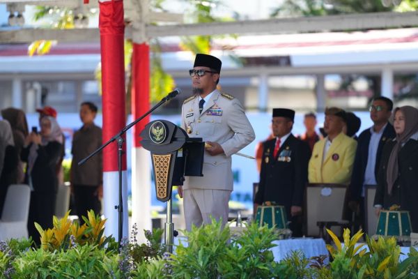 Pimpin Upacara Peringatan Sumpah Pemuda ke-97, Gubernur Sulsel: Pemuda Jangan Takut Bermimpi Besar