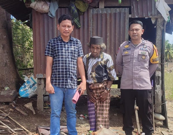 Tanggap Kondisi Kakek Lansia di Rumah Tak Layak Huni, Aipda Zulfiqar Dipuji Kapolres Jeneponto