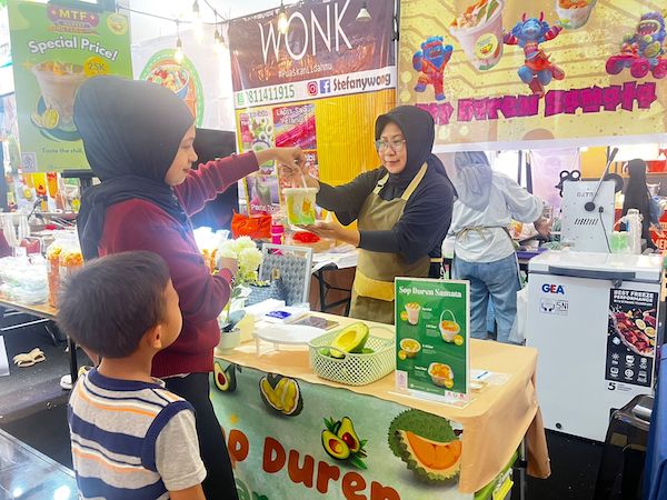 UMKM Sop Duren Samata Perdana Ramaikan MTF Market