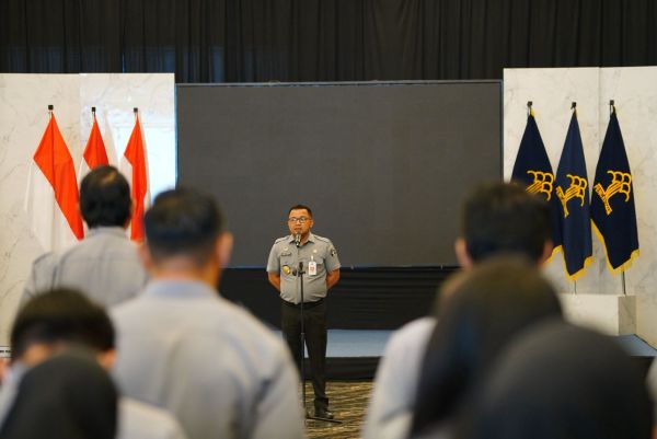 Kabid Pelayanan Kekayaan Intelektual Ajak Pegawai Jaga Disiplin dan Lengkapi Data Dukung Kinerja