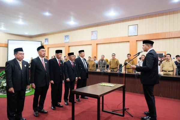 Uji Nurdin Lantik Pimpinan Baznas 2025–2030, Siap Go Digital dan Canangkan Beasiswa Khusus