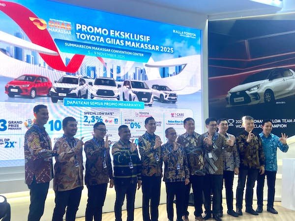 Tampil di GIIAS Makassar 2025, Kalla Toyota Tegaskan Komitmen Solusi Mobilitas Andal