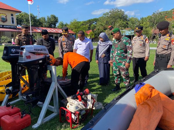 Cegah Potensi Bencana Alam, Polres Jeneponto Apel Kesiapan Tanggap Darurat Bencana