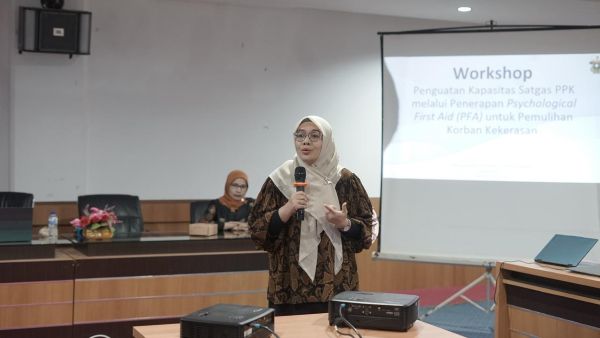 Unhas Perkuat Kapasitas Satgas PPK melalui Workshop Psychological First Aid