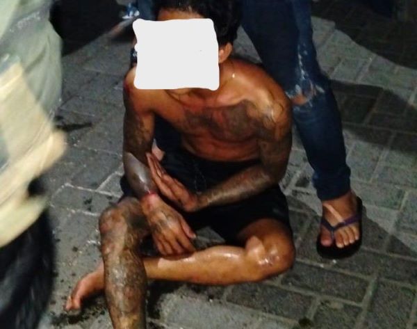 Seorang Pria di Makassar Loncat Ke Kanal Usai Kedapatan Bawa Sabu
