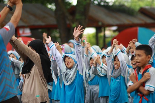 200 Siswa Ikuti Pesta Siaga SDIT Ar-Rahmah Makassar