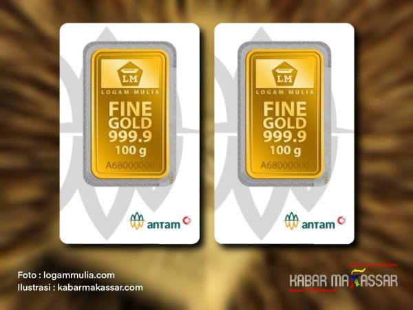 Akhir Pekan, Harga Emas di Pegadaian Terpantau Stabil