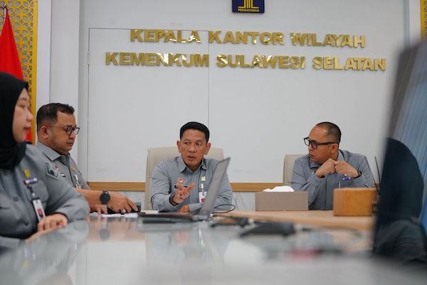 Kanwil Kemenkum Sulsel Dukung Pengukuran Maturitas Kekayaan Intelektual Berbasis Pada Dampak