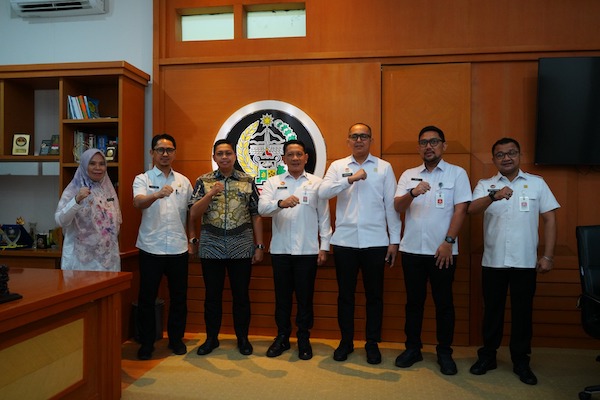Perkuat Kolaborasi, Kakanwil Kemenkum Sulsel Lakukan Koordinasi ke Badan Kesbangpol