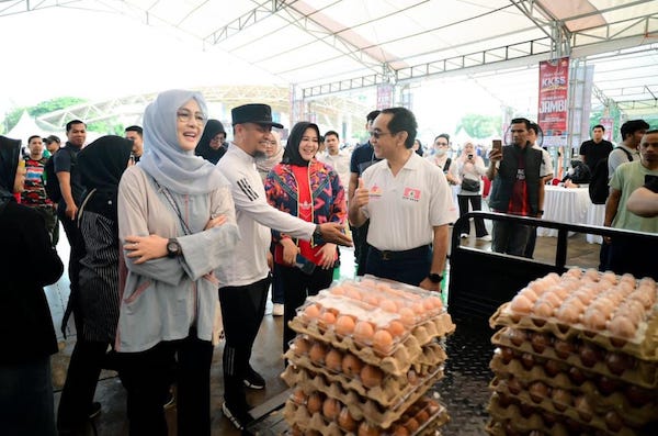 Pemprov Sulsel Apresiasi Layanan Kesehatan Gratis dan Pasar Sembako Murah KKSS