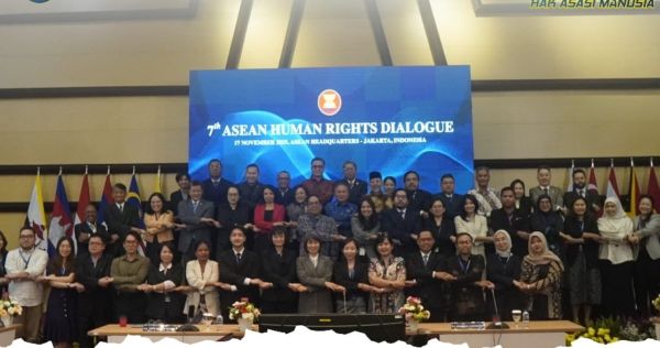 Wamen HAM Dorong Penguatan Kerja Sama ASEAN Tangani Penipuan Online dan Perdagangan Manusia