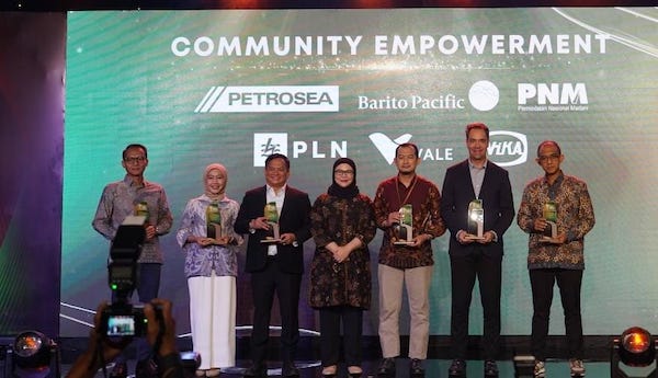 Pelopor Pembangunan Berkelanjutan Berbasis Komunitas, PT Vale Raih Penghargaan di ESG Appreciation 2025