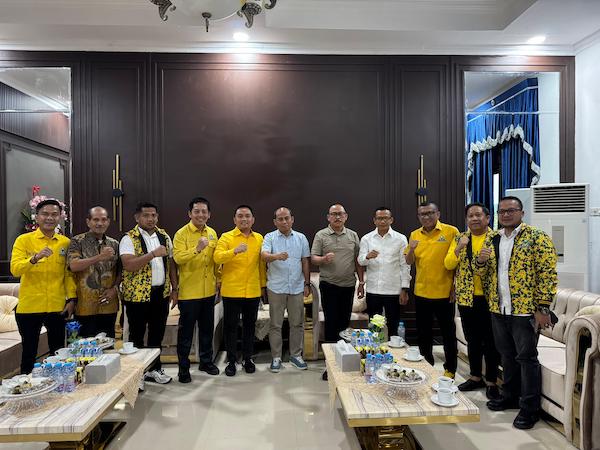 Terima Kunjungan DPP Golkar, Gubernur Sulbar Kenang Kembali Masa-Masa Berkiprah di Golkar
