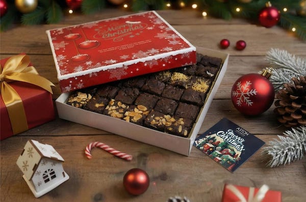 Rayakan Akhir Tahun, Aston Makassar Kenalkan Hampers Brownies Premium