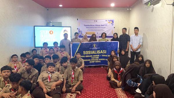 Kanwil Kemenkum Sulsel Gelar Penyuluhan Anti Bullying di SMPIT Makassar Islamic School