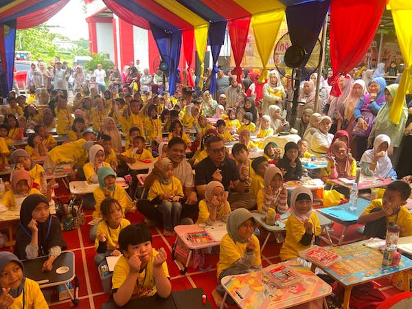 Gelar Lomba Mewarnai, Kolaborasi Indomaret dan Dancow Sukses Gaet Ratusan Peserta