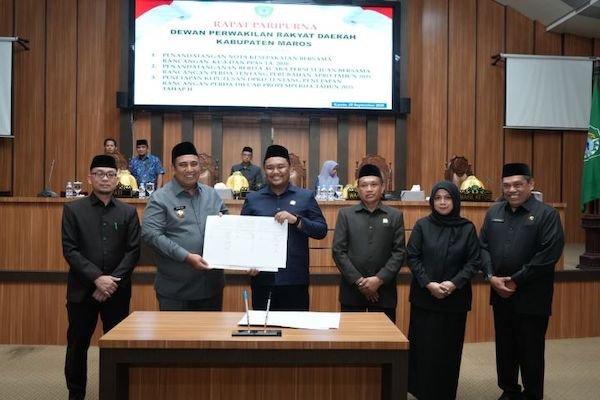 APBD Perubahan 2025 Disahkan, Pemkab Maros Sesuaikan Anggaran dari Pemangkasan Dana Transfer Pusat