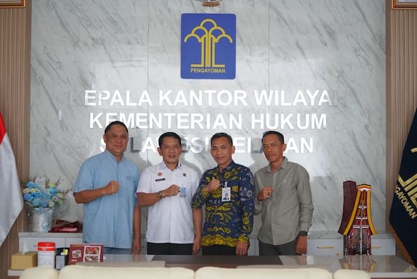 Kanwil Kemenkum Sulsel-BSI KCP Makassar KIMA Bahas Penguatan Kolaborasi Lintas Sektor