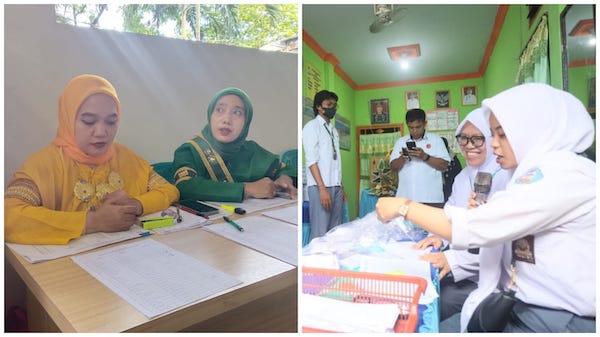 Baju Bodo hingga Seragam Sekolah, TPS Pemilihan RT di Makassar Tampil Anti-Mainstream