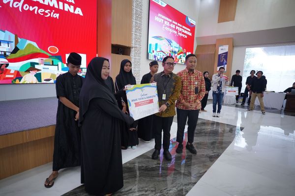 Pertamina Sulawesi Berbagi Berkah untuk Panti Asuhan di Hari Ulang Tahun Ke-68