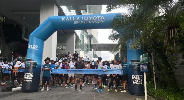 Kalla Toyota Kenalkan Veloz Hybrid Lewat Event Olahraga dan Gaya Hidup
