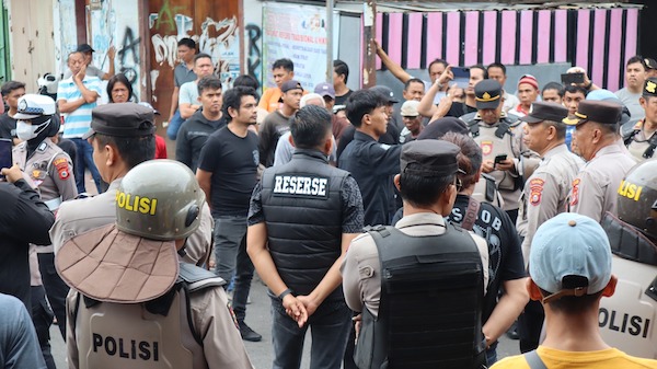 Adu Mulut dan Bentrokan Warnai Eksekusi Lahan Sengketa di Bantaeng
