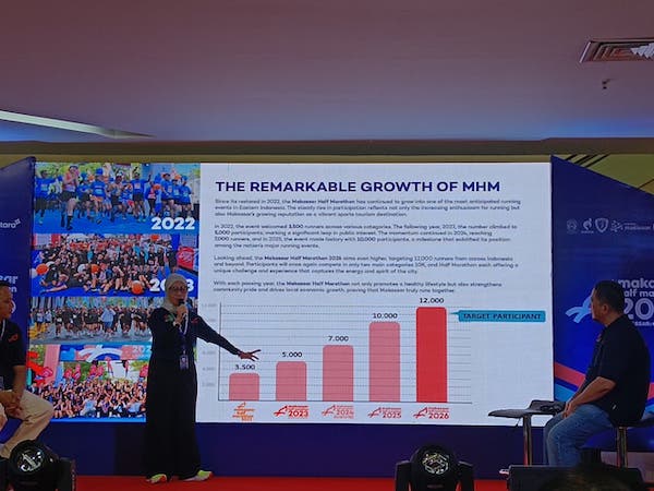 Baru Dibuka, Makassar Half Marathon 2026 Sudah Catat 5.000 Transaksi di Jam Pertama