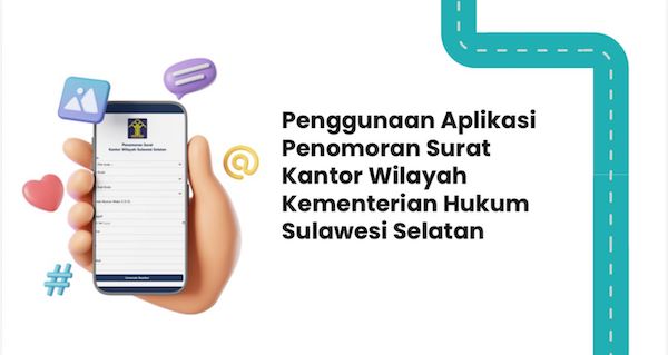 Kanwil Kemenkum Sulsel Terapkan Aplikasi Penomoran Surat untuk Perkuat Tertib Administrasi