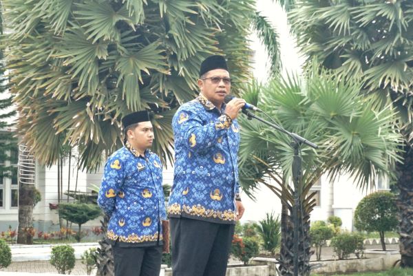 Upacara HKN, Pj Sekda Jeneponto Tekankan Integritas dan Profesionalisme ASN