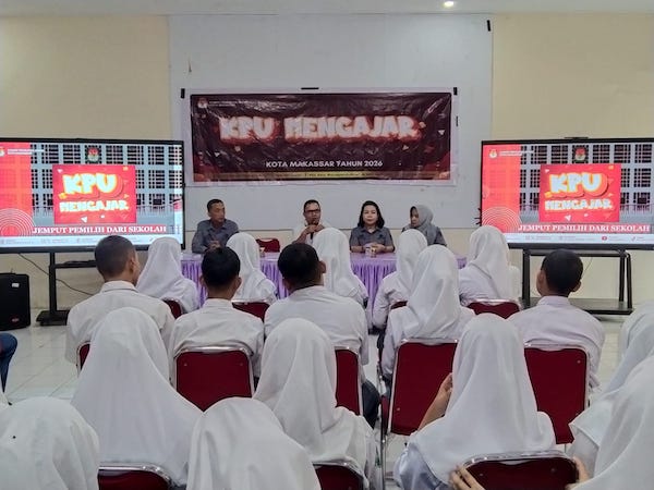 KPU Mengajar Hadirkan Debat Pelajar, Cegah Pemilih Mudah Terpengaruh Hoaks