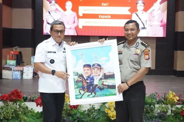 Penuh Haru, Pemkab Jeneponto Lepas AKBP Widi Setiawan dan Sambut Kapolres Baru