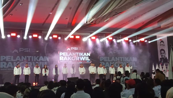 Deretan Nama Pengurus DPW dan DPD PSI Sulsel yang Dilantik Kaesang Pangarep