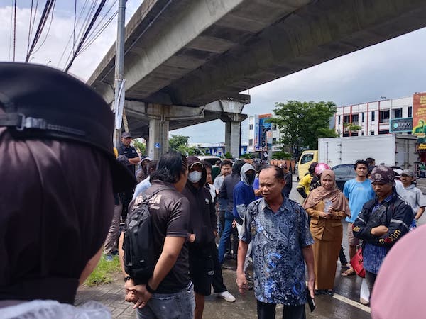 Busrah Abdullah Murka saat Aksi di Lahan Eks Hamrawati, Singgung Perampokan