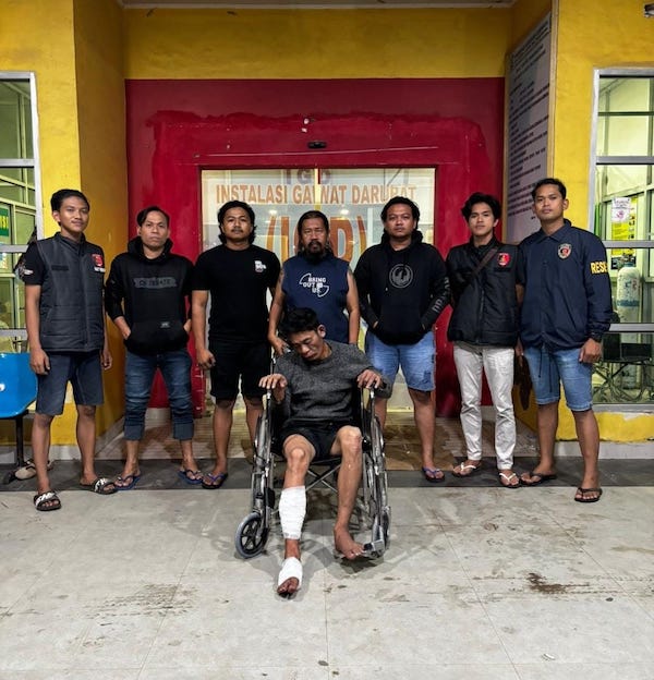 Lawan Petugas, Spesialis Curnak Dilumpuhkan Tim Pegasus Polres Jeneponto