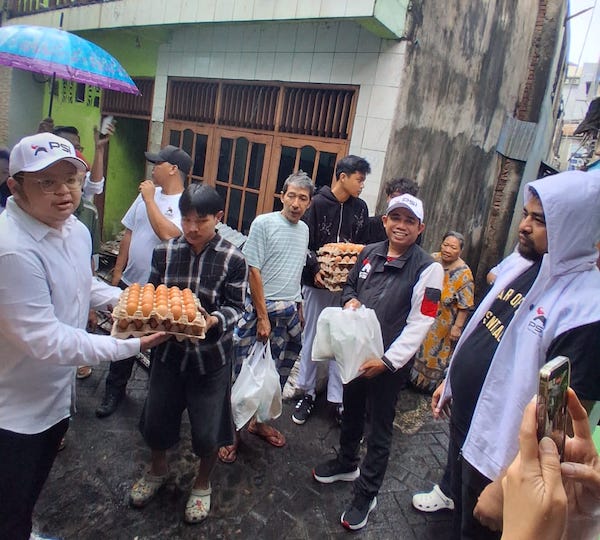 PSI Sulsel Gerak Cepat Bantu Korban Kebakaran Bulogading Makassar