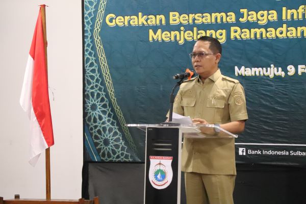 Pemprov Sulbar Luncurkan Program GERAI Tekan Inflasi Ramadan