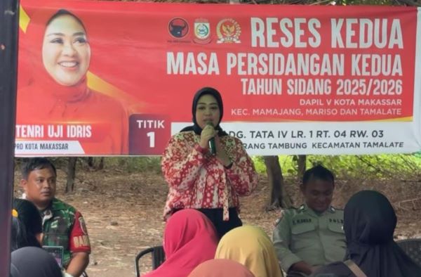 Anggota DPRD Makassar Tenri Uji Kecewa Lurah Kerap Absen saat Reses