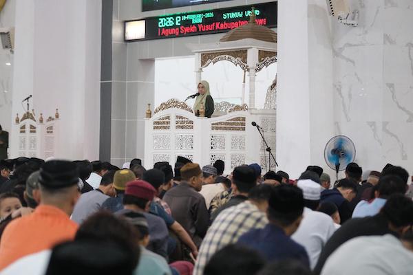 Tarawih Pertama, Gowa Tegas Komitmen Perkuat Pelayanan Publik