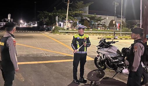 Jaga Kamtibmas Selama Ramadan, 60 Personel Polresta Mamuju Patroli Hingga Subuh