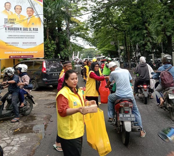 Instruksi Appi Dijaga, Ismail Pastikan Golkar Makassar Tebar Takjil Selama Ramadan
