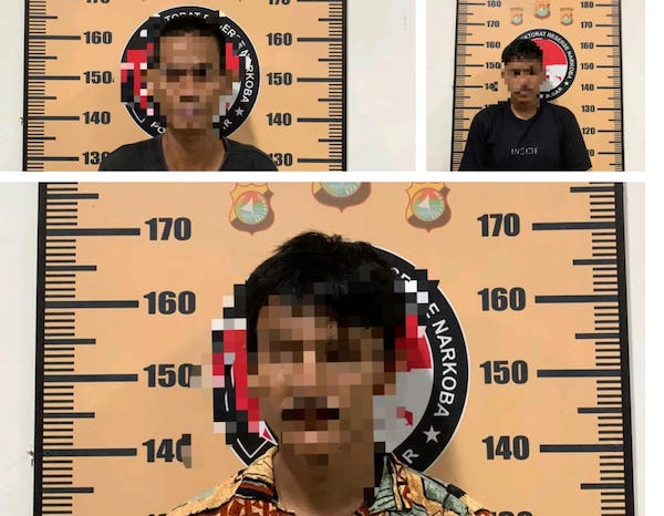 Polisi Bongkar Peredaran Sabu di Mamuju, Tiga Orang Diamankan