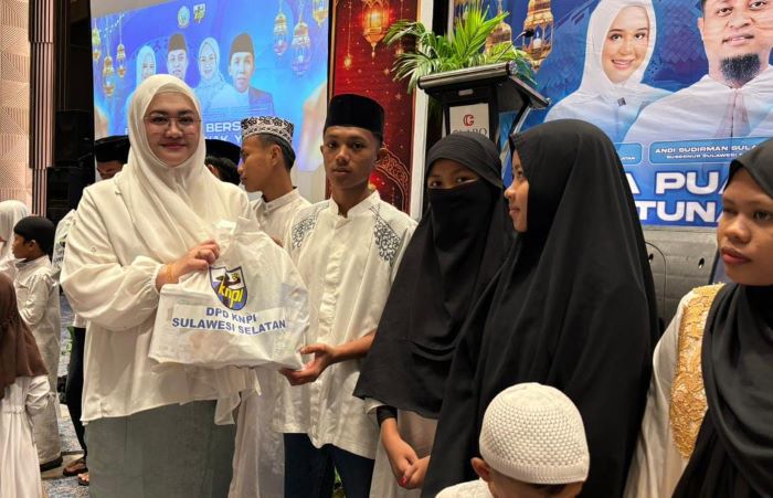 Vonny Satukan OKP dan Lintas Agama di Buka Puasa KNPI Sulsel