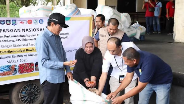 Enrekang Kirim 1,18 Ton Cabai ke NTB
