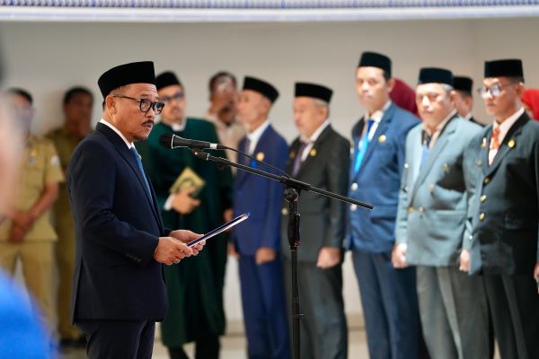 Pelantikan 155 Pejabat Sulbar, SDK Sebut Rencana Disusun Bersama Almarhum Wagub