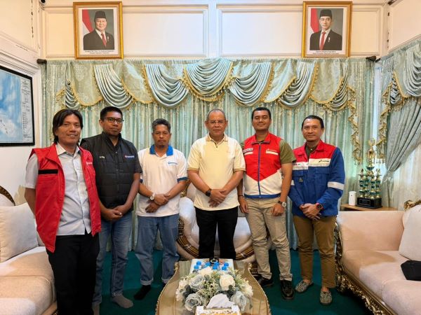 Pertamina Sulawesi-Wali Kota Baubau Pastikan Stok BBM Aman Jelang Idulfitri