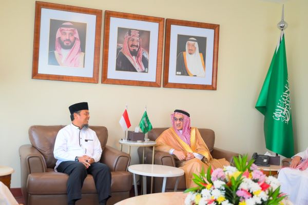 Temui Dubes Arab Saudi, Andi Sudirman Harap Konflik Timur Tengah Segera Berakhir